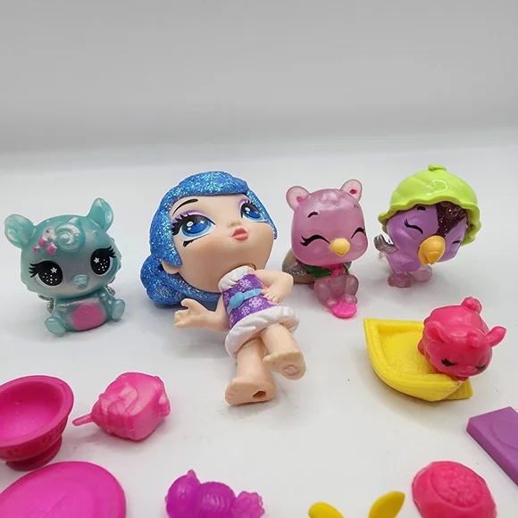 Hatchimals Pixie Chinchillabee Mixed Lot Accessories CollEGGtibles - Picture 2 of 3